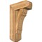 Ekena Millwork Olympic Craftsman Rough Sawn Bracket w/ Offset Brace, Western Red Cedar, 8"W x 20"D x 32"H BKT0806X20X32OLY04RWR - alternate 1